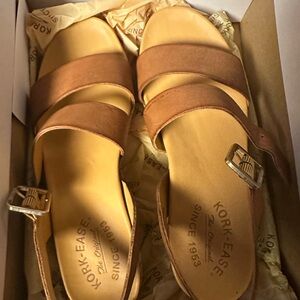 Kork-Ease sandals in original box. Super cute! NEW.